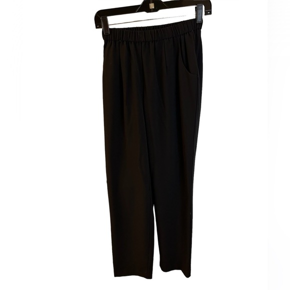 💜 3/$15 Black stretch pants size 4 petite - Picture 1 of 7